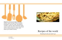 Geïnspireerd door de keuken en natuurlijke ingrediënten. Een boek design dat het genieten van de maaltijd inspireert.